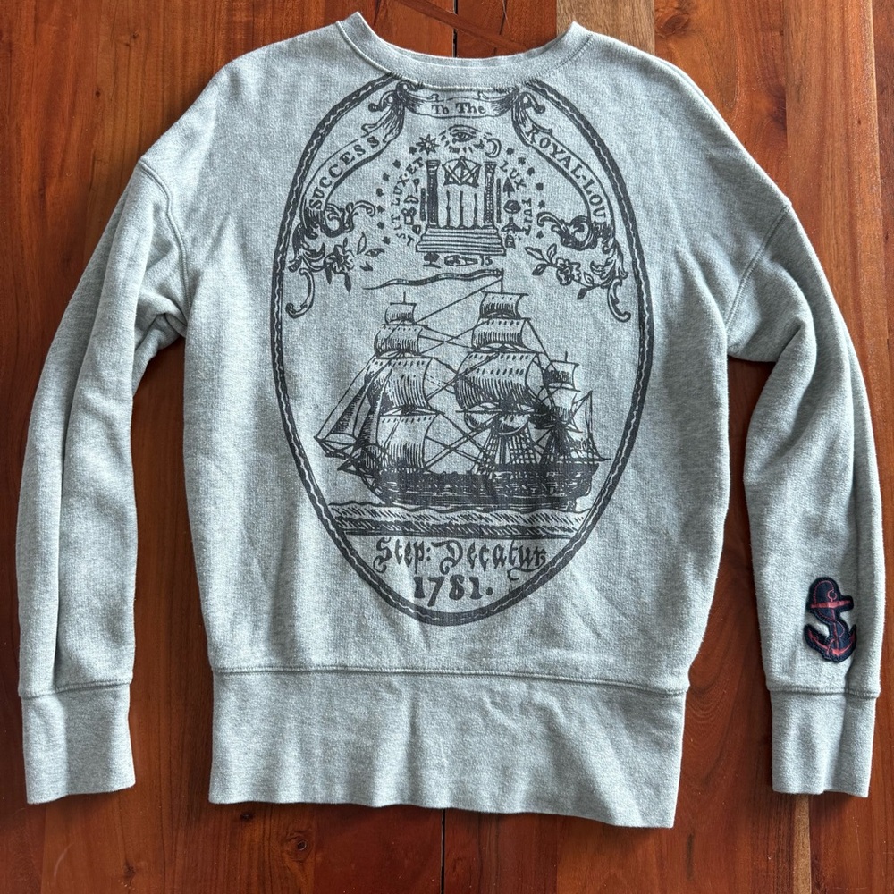 🦊 Uniqlo x Thomaspaul Maritime collaboration crewneck sweatshirt